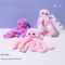 Plush Octopus Cat Toy With Catnip Interactive Soothing Kitty Toy For Cats 7