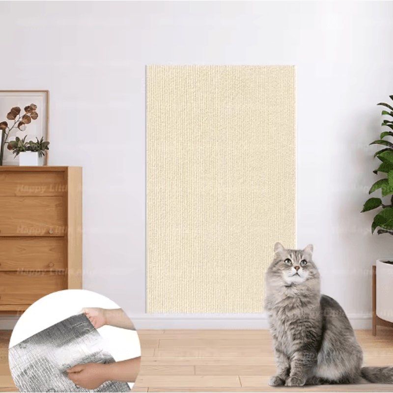 SelfAdhesive Cat Scratch Protector Mat Freeform Furniture Protection Carpet For Cats 1