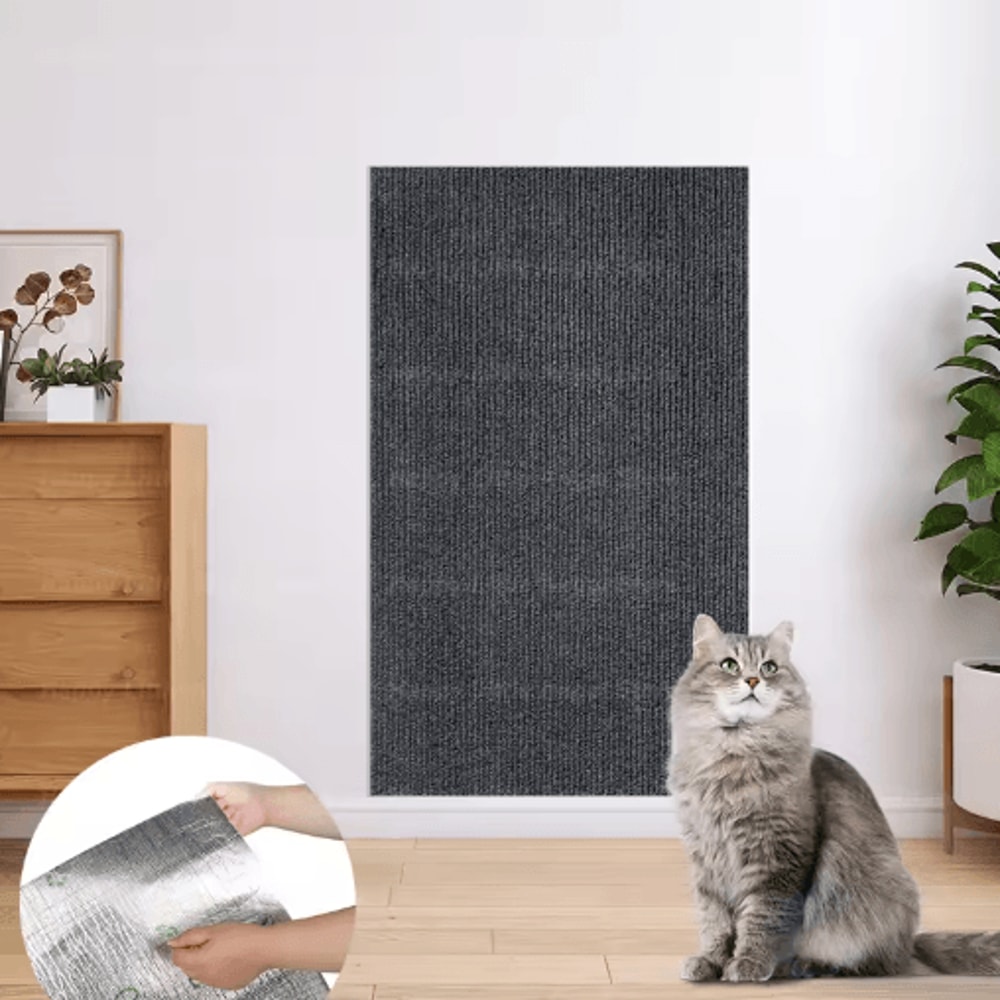 SelfAdhesive Cat Scratch Protector Mat Freeform Furniture Protection Carpet For Cats 5