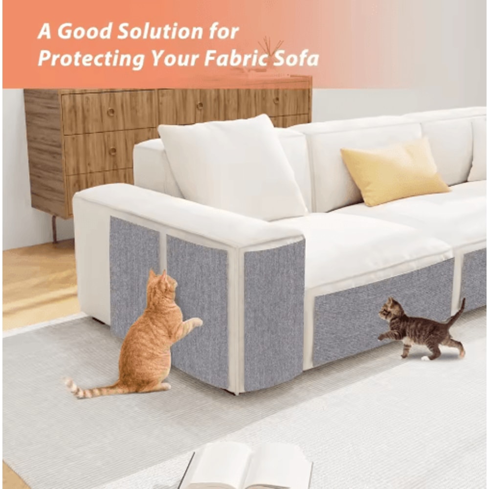 SelfAdhesive Cat Scratch Protector Mat Freeform Furniture Protection Carpet For Cats 12