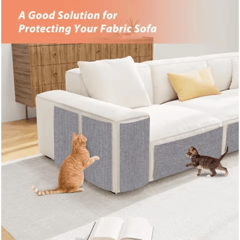 SelfAdhesive Cat Scratch Protector Mat Freeform Furniture Protection Carpet For Cats 12