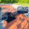 3in1 Portable Pet Playpen With Tunnel Mesh Playhouse Fence For Cats Small Animals 1