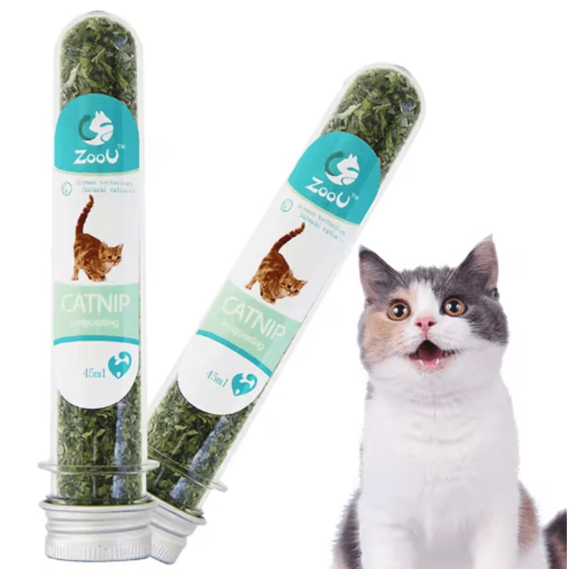 Organic Natural Catnip Toy MintFlavored Interactive Cat Entertainment For Cats 6
