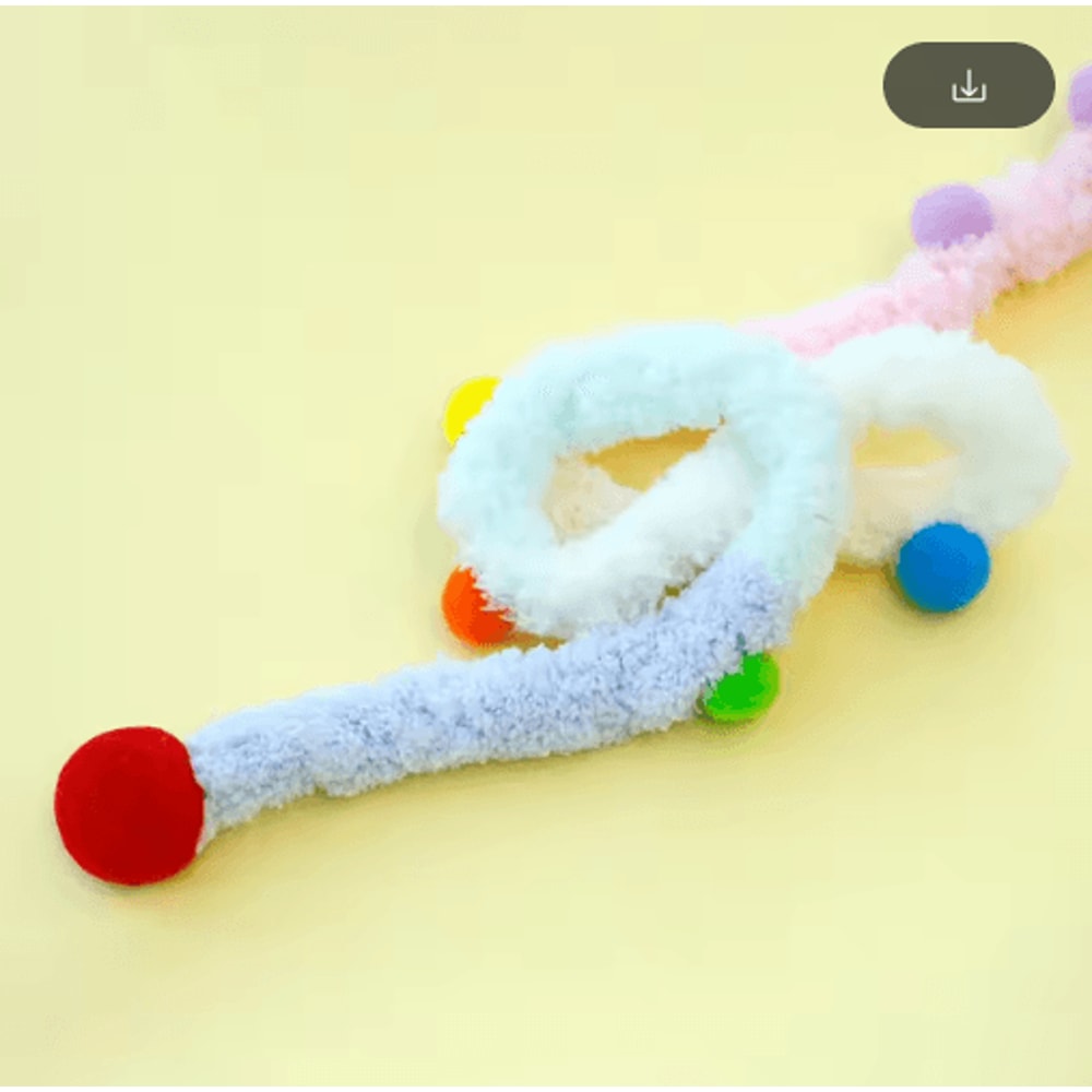 Feather Cat Teaser Wand Interactive Caterpillar Rod Toy For Cats 3
