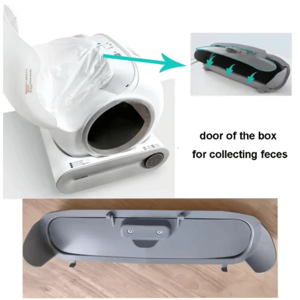 TONEPIE SelfCleaning Cat Litter Box Trash Bags Automatic Litter Box Garbage Bag Refills 2