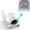 TONEPIE SelfCleaning Cat Litter Box Trash Bags Automatic Litter Box Garbage Bag Refills 9