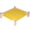Outdoor Canvas Cat Hammock Bed Breathable Wooden Frame Pet Lounge For Cats Small Dogs 7