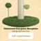 65cm Cat Scratching Post Tree Sisal Rope Scratcher With Interactive Ball Toys 7
