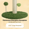 65cm Cat Scratching Post Tree Sisal Rope Scratcher With Interactive Ball Toys 7