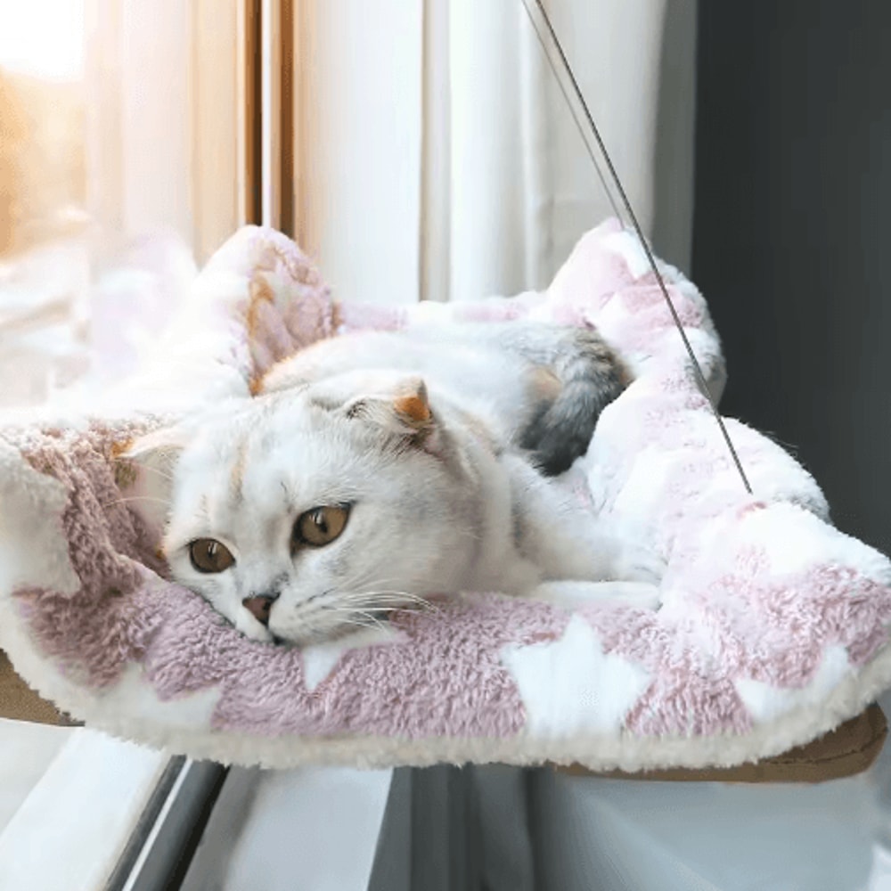 HeavyDuty Window Cat Hammock 20KG Hanging Sunny Seat For Cats Kittens 6