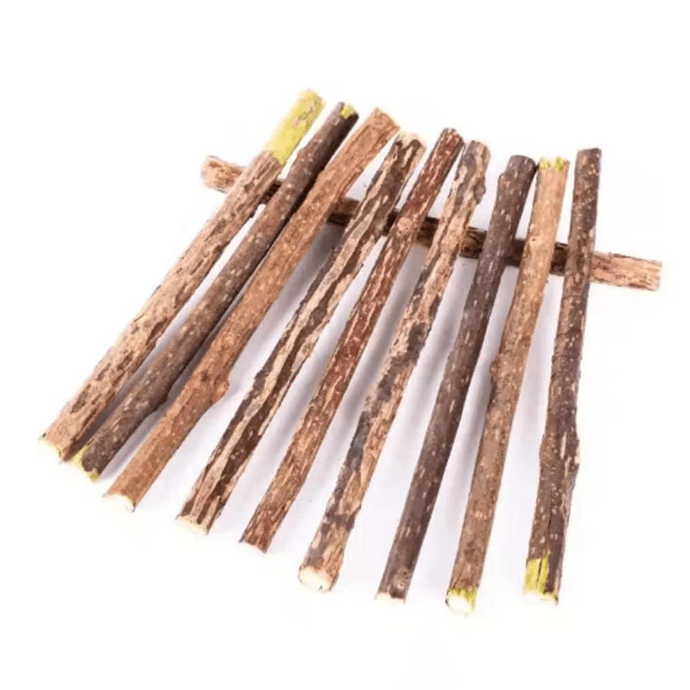 Natural Silvervine Cat Chew Sticks Teeth Cleaning Teething Toys For Cats 3