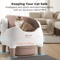 Smart SelfCleaning Cat Litter Box Automatic OpenTop Litter Pan With App Control 0