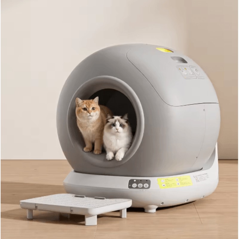 78L Automatic SelfCleaning Cat Litter Box Smart Enclosed Litter Tray With App Control 2
