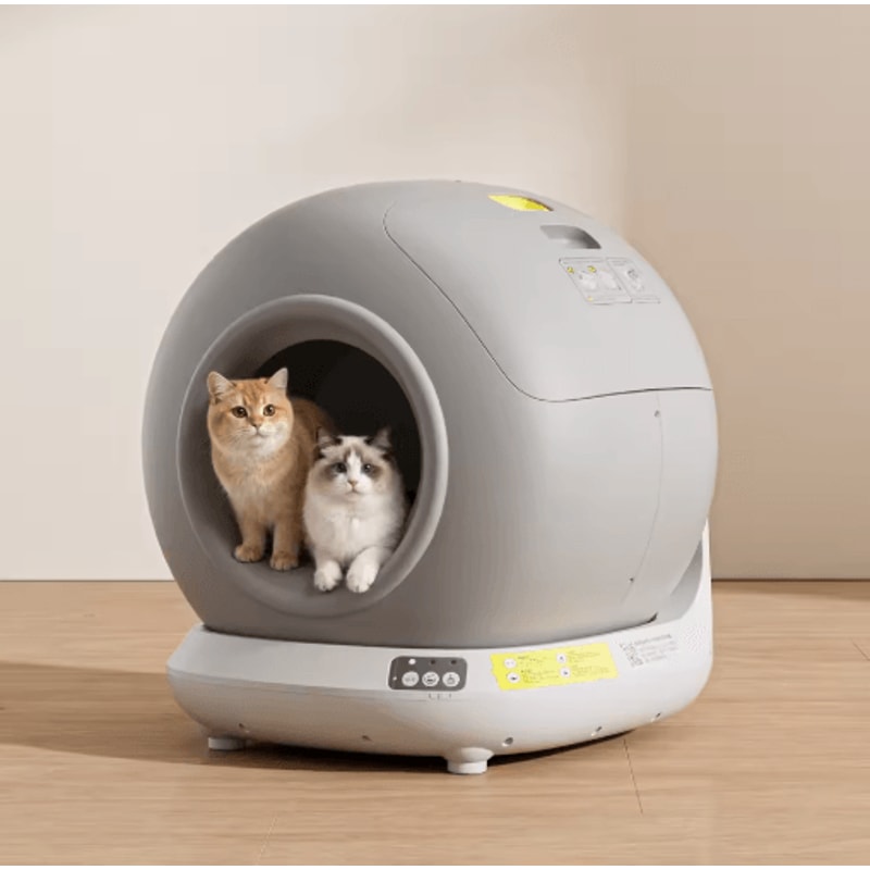 78L Automatic SelfCleaning Cat Litter Box Smart Enclosed Litter Tray With App Control 4