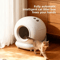 78L Automatic SelfCleaning Cat Litter Box Smart Enclosed Litter Tray With App Control 5