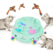 INKZOO 4in1 Interactive Cat Toy Automatic WhackAMole Butterfly Track Ball Play Center 5
