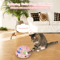 INKZOO 4in1 Interactive Cat Toy Automatic WhackAMole Butterfly Track Ball Play Center 11