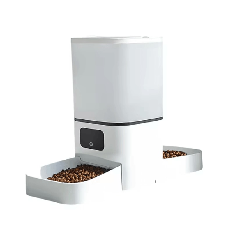 6L Smart Automatic Pet Feeder WiFi Timer Food Dispenser With Stainless Steel Bowl 1