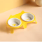 Elevated Ceramic Double Cat Bowl Slanted Food Water Feeding Set For Cats 2