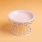 Raised Ceramic Cat Bowl Set Elevated AntiSpill Feeding Bowl With Stand 1