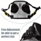 Adjustable Cat Harness Leash Set Comfortable Pet Collar And Walking Vest For Kittens 2