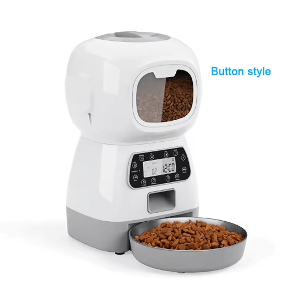 Smart APP Automatic Pet Feeder Double Meal Remote Feeding Dispenser For Cats Dogs 6