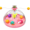 Interactive Cat Puzzle Toy Spinning Track Balls Feather Teaser Brain Game For Kittens 3