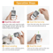 Pet Glucose Monitoring Kit Easy NoCoding Blood Sugar Monitor For Dogs Cats 3