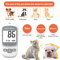 Pet Glucose Monitoring Kit Easy NoCoding Blood Sugar Monitor For Dogs Cats 6