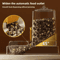Automatic GravityFed Pet Feeder Water Dispenser Large Capacity SpillProof Feeding Station 4