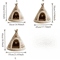 SelfWarming Plush Cat Tent Bed Cozy Winter House For Indoor Cats Small Dogs 3