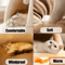 SelfWarming Plush Cat Tent Bed Cozy Winter House For Indoor Cats Small Dogs 4