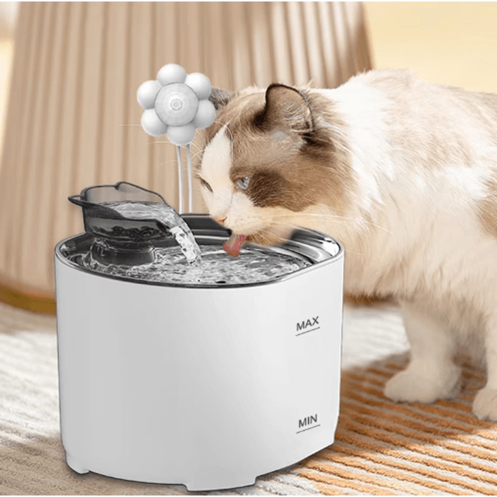 22L Intelligent Cat Water Fountain Ultra Quiet Pet Water Dispenser With Filter 11