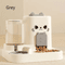 Large Capacity Automatic Pet Feeder Water Dispenser Integrated Food And Water Bowl For Cats Dogs 2