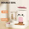 Large Capacity Automatic Pet Feeder Water Dispenser Integrated Food And Water Bowl For Cats Dogs 5