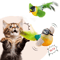 Interactive Bird Sound Cat Toy Plush Catnip Hunting Toy For Indoor Cats 0