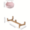 3PCS Ceramic Double Pet Bowl Set NonSlip Elevated Food Water Bowls For Cats Dogs 4