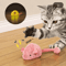 Interactive Plush Mouse Cat Toy Luminous Chew Hunting Toy For Indoor Cats 0