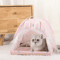 Warm Plush Pet Tent Bed Cozy Winter Cat House For Cats Small Pets 3