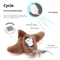 Interactive Electric Flapping Bird Cat Toy USB Rechargeable Catnip Plush Toy For Cats Dogs 5