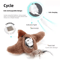 Interactive Electric Flapping Bird Cat Toy USB Rechargeable Catnip Plush Toy For Cats Dogs 5