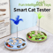 Smart Cat Puzzle Toy Interactive Slow Feeder Turntable For Indoor Cats 12