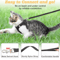 EscapeProof Cat Harness Leash Reflective Soft Mesh Vest For Outdoor Walking 7