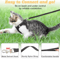 EscapeProof Cat Harness Leash Reflective Soft Mesh Vest For Outdoor Walking 7