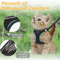 EscapeProof Cat Harness Leash Reflective Soft Mesh Vest For Outdoor Walking 8