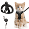 EscapeProof Cat Harness Leash Reflective Soft Mesh Vest For Outdoor Walking 0
