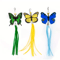 11Pack Interactive Cat Wand Toy Set Feather Bell Teaser Toys For Cats And Kittens 4
