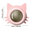Rotatable Natural Catnip Wall Toy StickOn Catnip Ball Treat Scratcher Toy For Cats 1