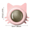 Rotatable Natural Catnip Wall Toy StickOn Catnip Ball Treat Scratcher Toy For Cats 4