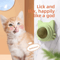Rotatable Natural Catnip Wall Toy StickOn Catnip Ball Treat Scratcher Toy For Cats 8